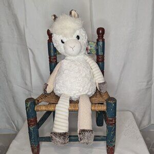 Aurora Purely Luxe White Alpaca 20" Stuffed Toy, Soft Plush